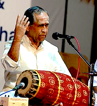 William Winant's Karnatic percussion guru, Trichy Sankaran (திருச்சி சங்கரன்)
