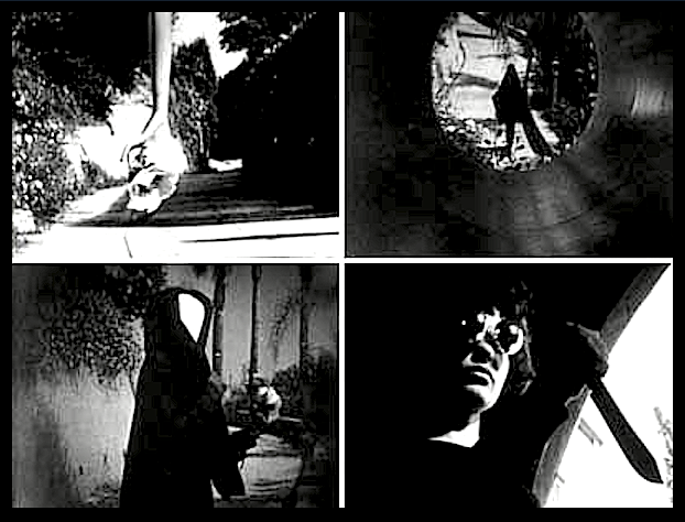 Montage of scenes from Meshes Of The Afternoon by Maya Deren (Майя Дерен)