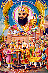 Bandī Chhōṛ Divas (ਬੰਦੀ ਛੋੜ ਦਿਵਸ) - Guru Hargobind Ji is released from Gwalior Fort by Jahangir's order